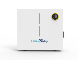 LV-BAT-W5.12Ac Wall-Mounted LiFePO4 Battery – 5.12kWh, 100Ah, IP65