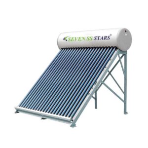 Seven SS Stars Non-Pressurized Solar Water Heater 250 Liters (Stainless Steel)