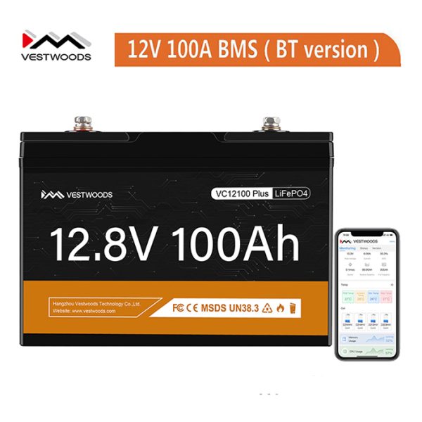 Vestwoods 12V LiFePO4 Battery, lithium solar battery in kenya